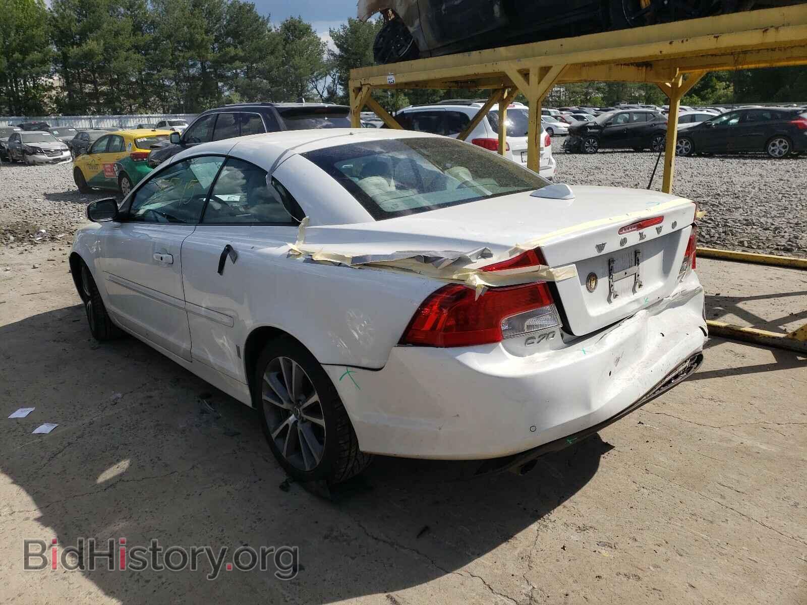 2012 VOLVO C70 - VIN: YV1672MC3CJ123077 - Фото 3