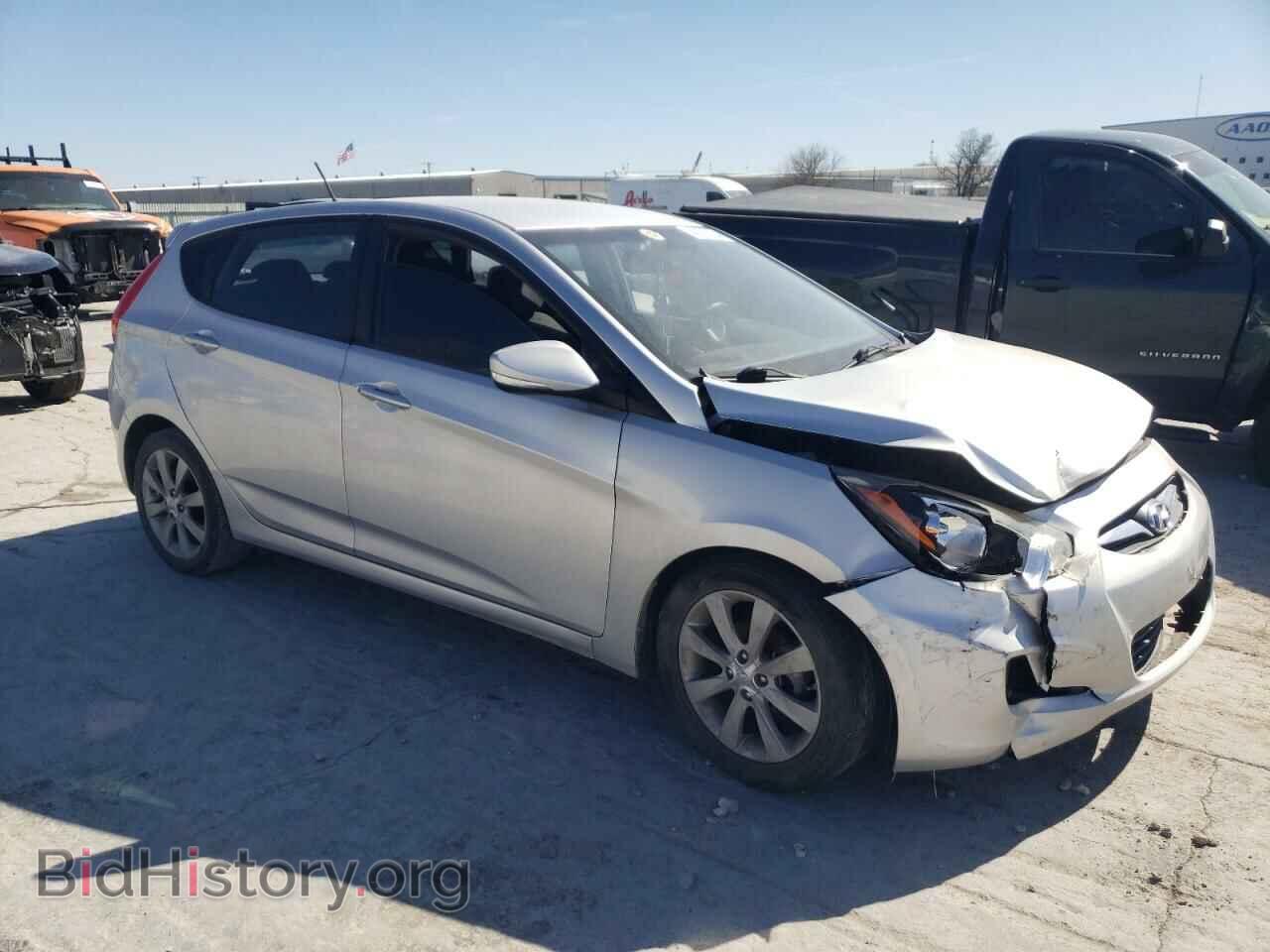 2013 HYUNDAI ACCENT - VIN: KMHCU5AEXDU074819 - Фото 4