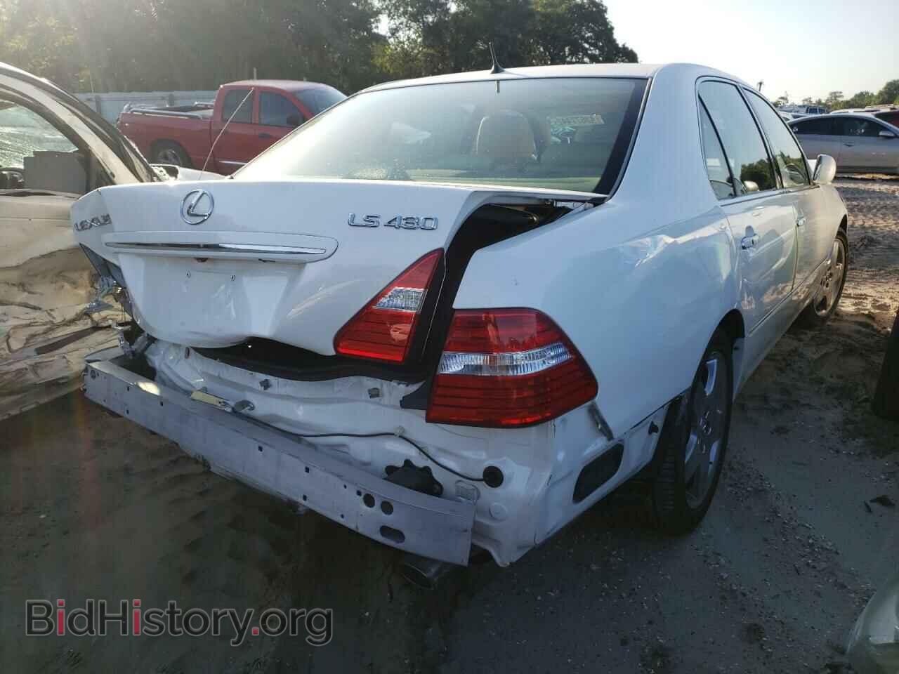 2006 LEXUS LS430 - VIN: JTHBN36FX65034268 - Фото 4