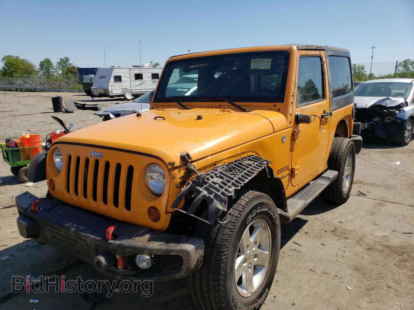 2012 JEEP WRANGLER - VIN: 1C4AJWAG3CL185521 - Фото 2