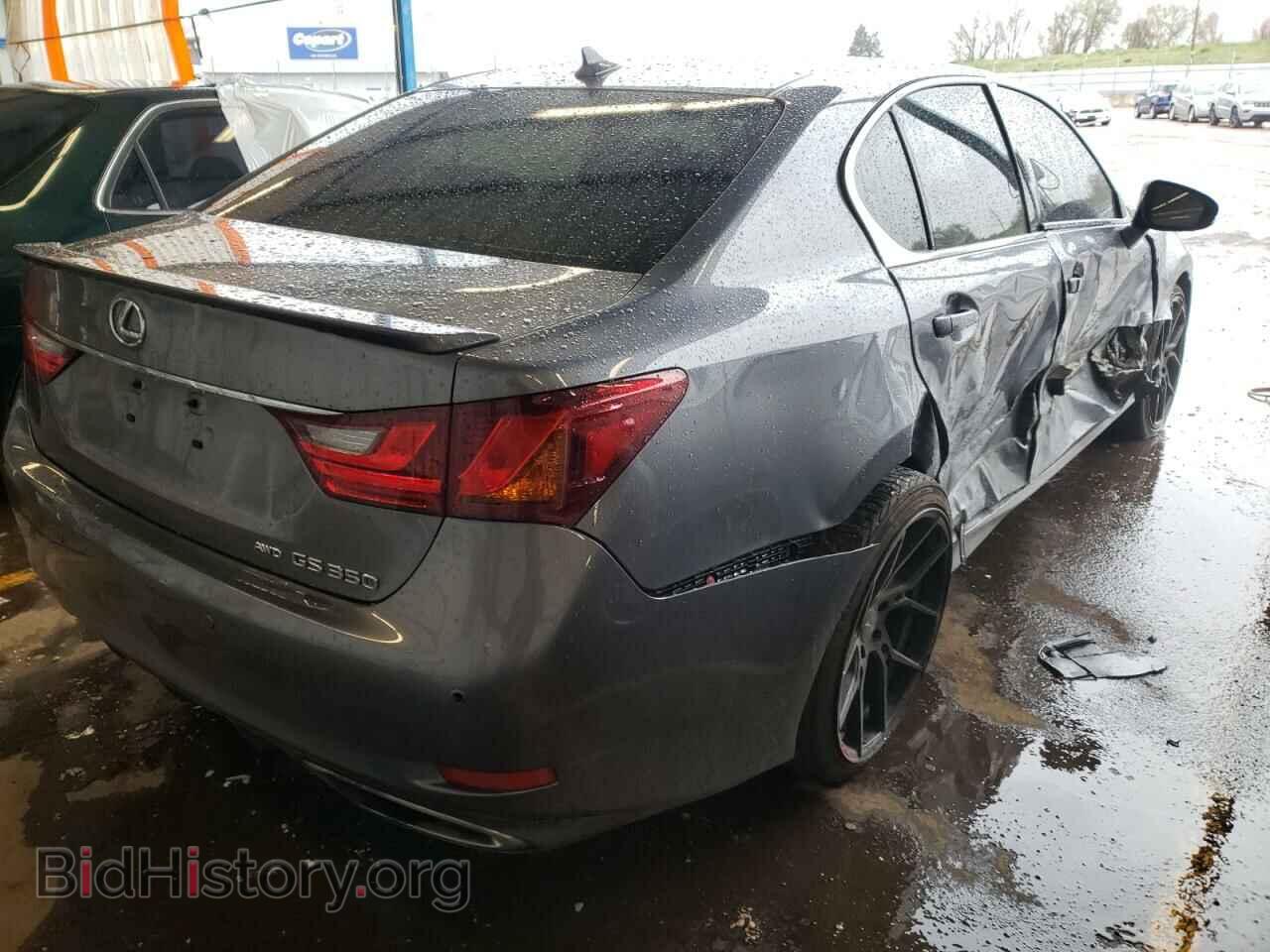 2013 LEXUS GS350 - VIN: JTHCE1BL0D5019747 - Фото 4