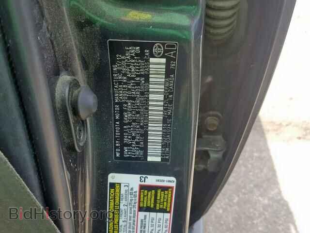 2012 TOYOTA COROLLA BA - VIN: 2T1BU4EE3CC780109 - Фото 10