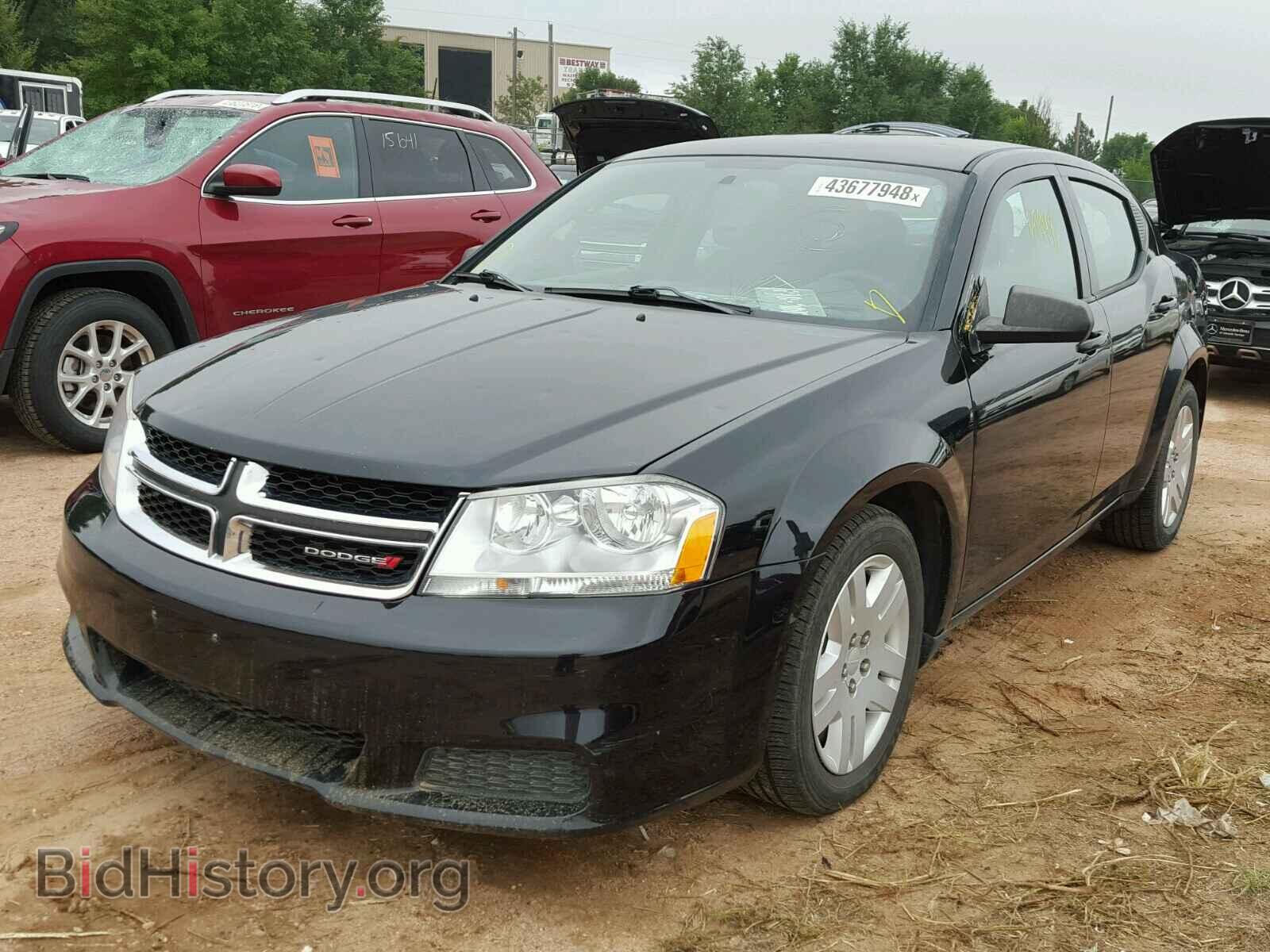 2013 DODGE AVENGER - VIN: 1C3CDZAB9DN567150 - Фото 2