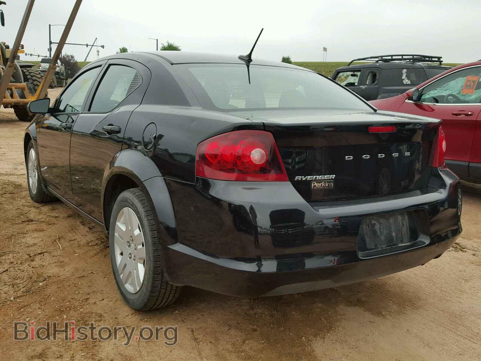 2013 DODGE AVENGER - VIN: 1C3CDZAB9DN567150 - Фото 3