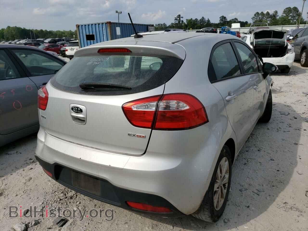 2012 KIA RIO - VIN: KNADN5A34C6060029 - Фото 4