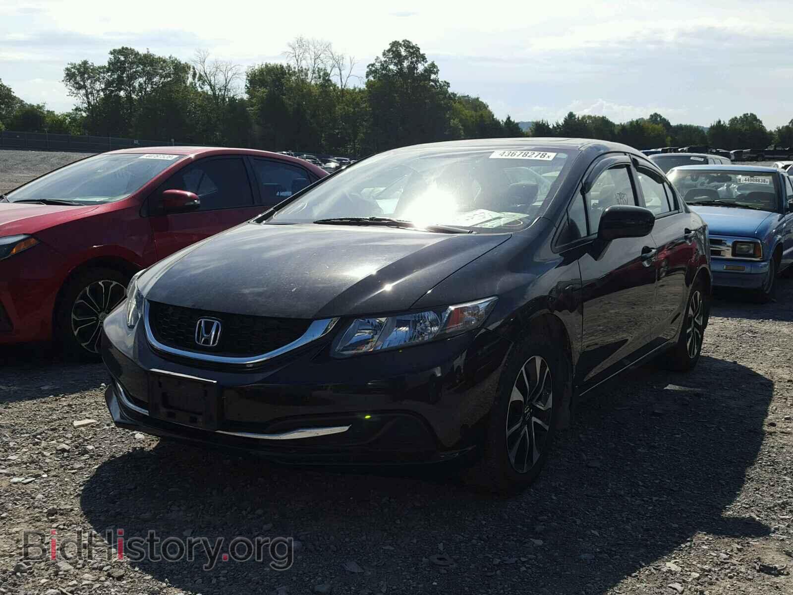 2014 HONDA CIVIC - VIN: 2HGFB2F86EH558257 - Фото 2