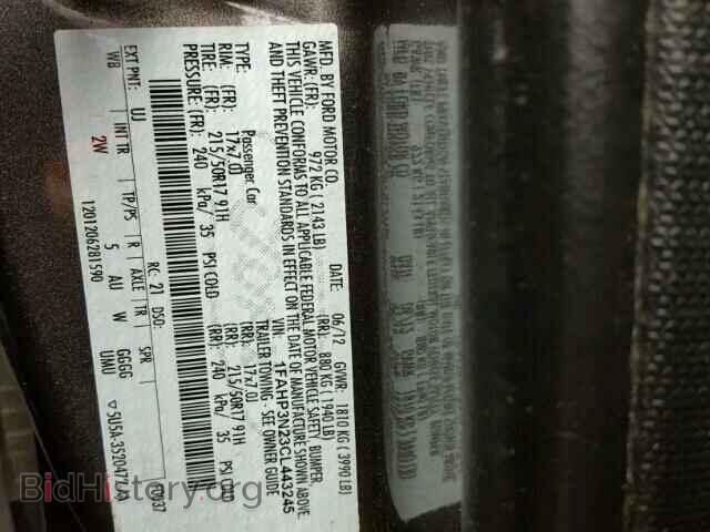 2012 FORD FOCUS - VIN: 1FAHP3N23CL443245 - Photo 10