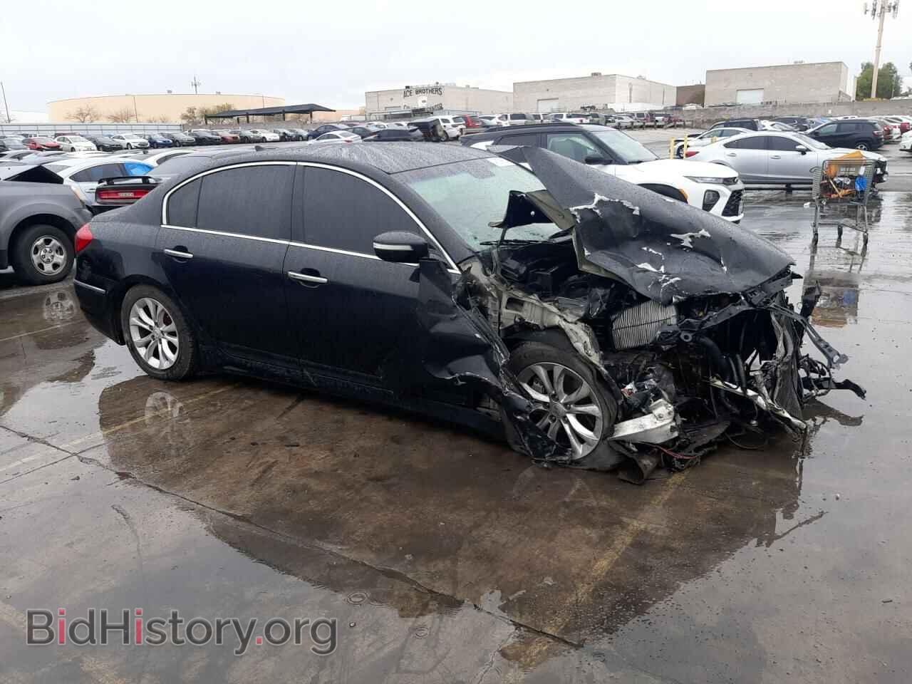 2013 HYUNDAI GENESIS - VIN: KMHGC4DDXDU210478 - Фото 4