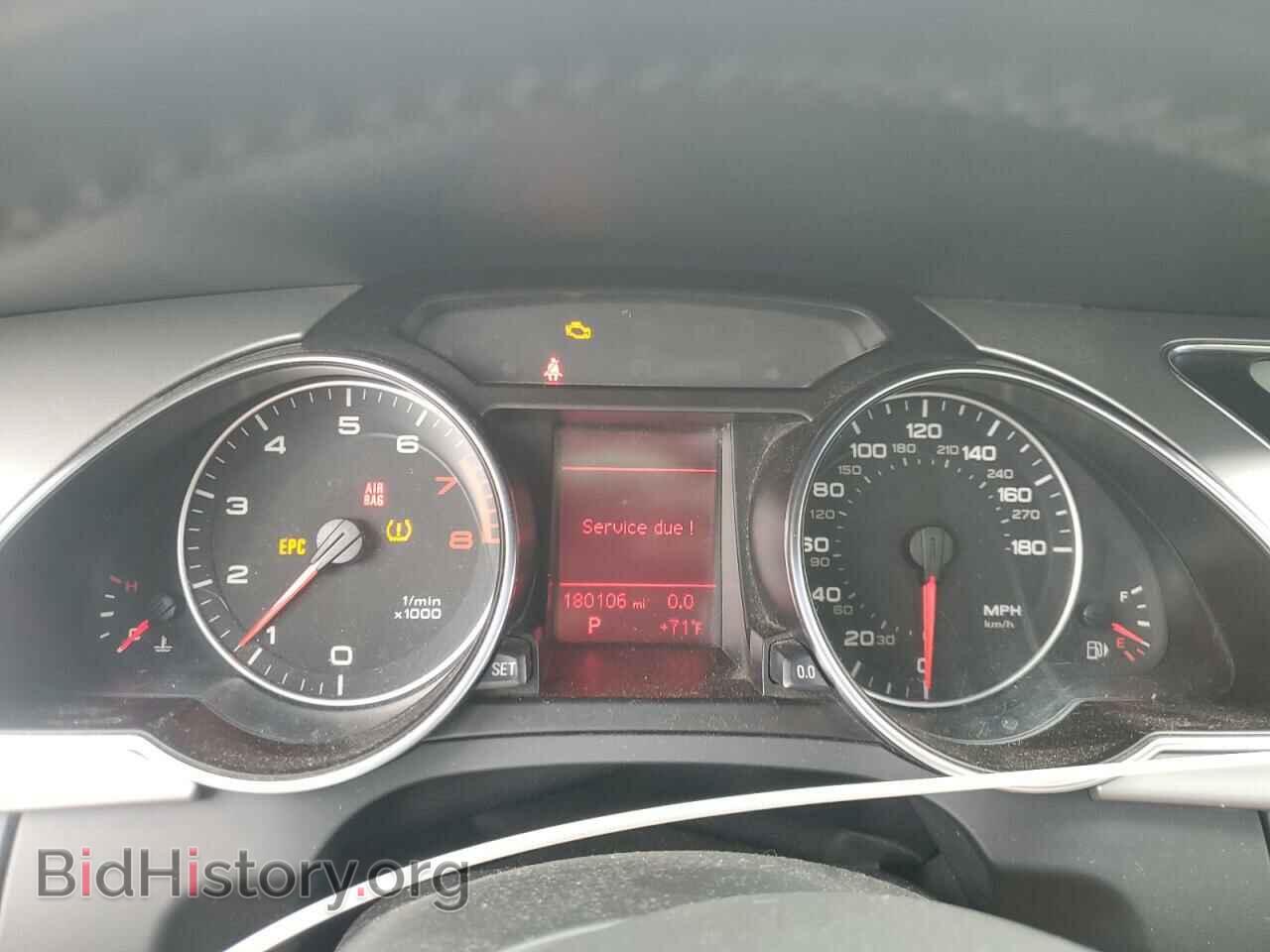 2010 AUDI A5 - VIN: WAULFAFR2AA048695 - Фото 9