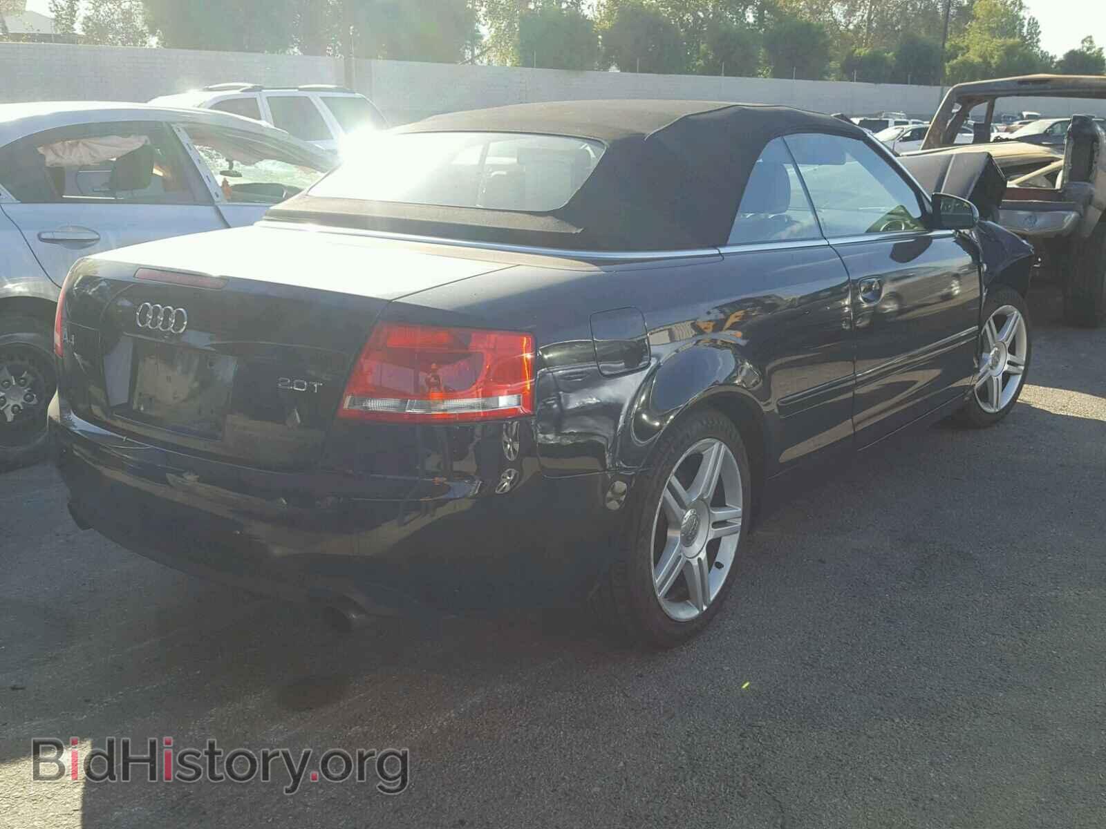 2007 AUDI A4 - VIN: WAUAF48H67K024772 - Фото 4