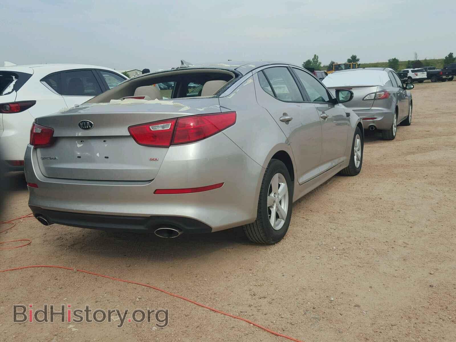 2015 KIA OPTIMA - VIN: KNAGM4A74F5587155 - Фото 4