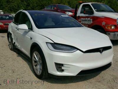 2017 Tesla MODEL X, белый — VIN 5YJXCDE27HF065478, Copart