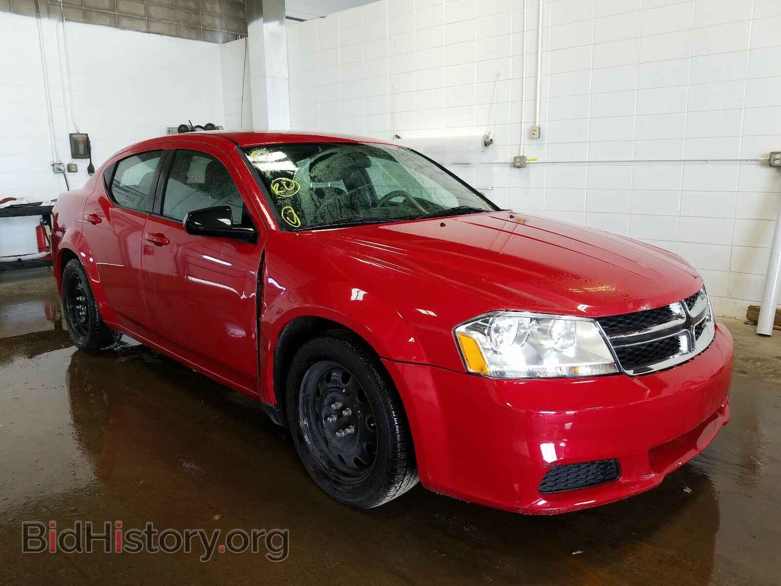 Фотография 1C3CDZABXEN224817 - DODGE AVENGER 2014