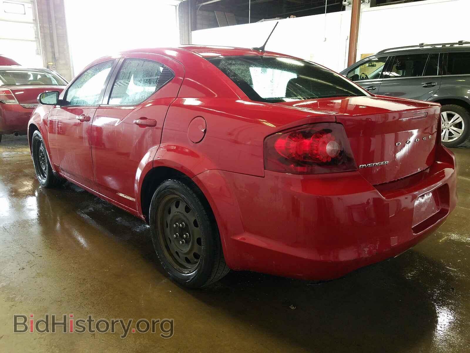 2014 DODGE AVENGER - VIN: 1C3CDZABXEN224817 - Фото 3