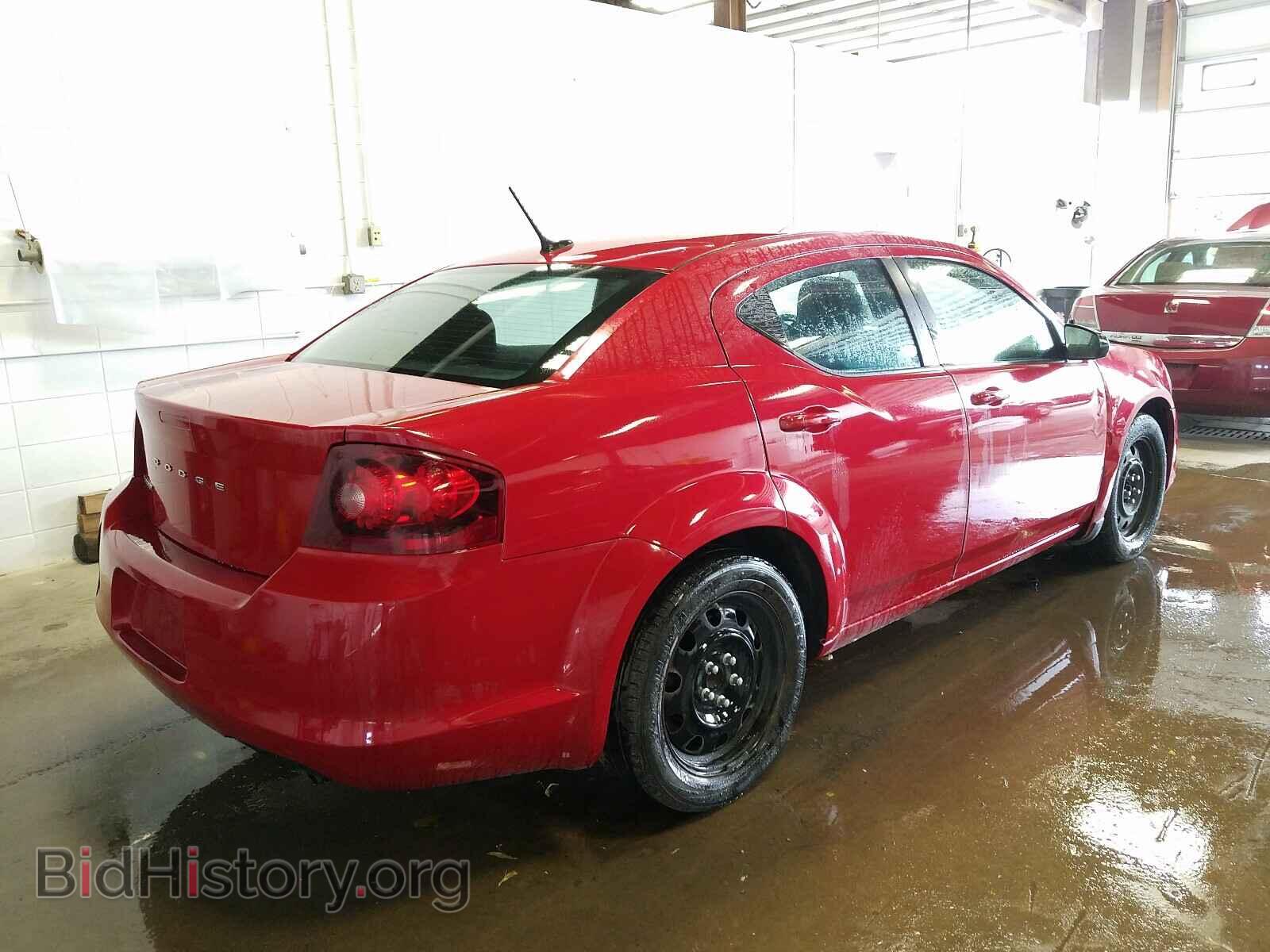 2014 DODGE AVENGER - VIN: 1C3CDZABXEN224817 - Фото 4