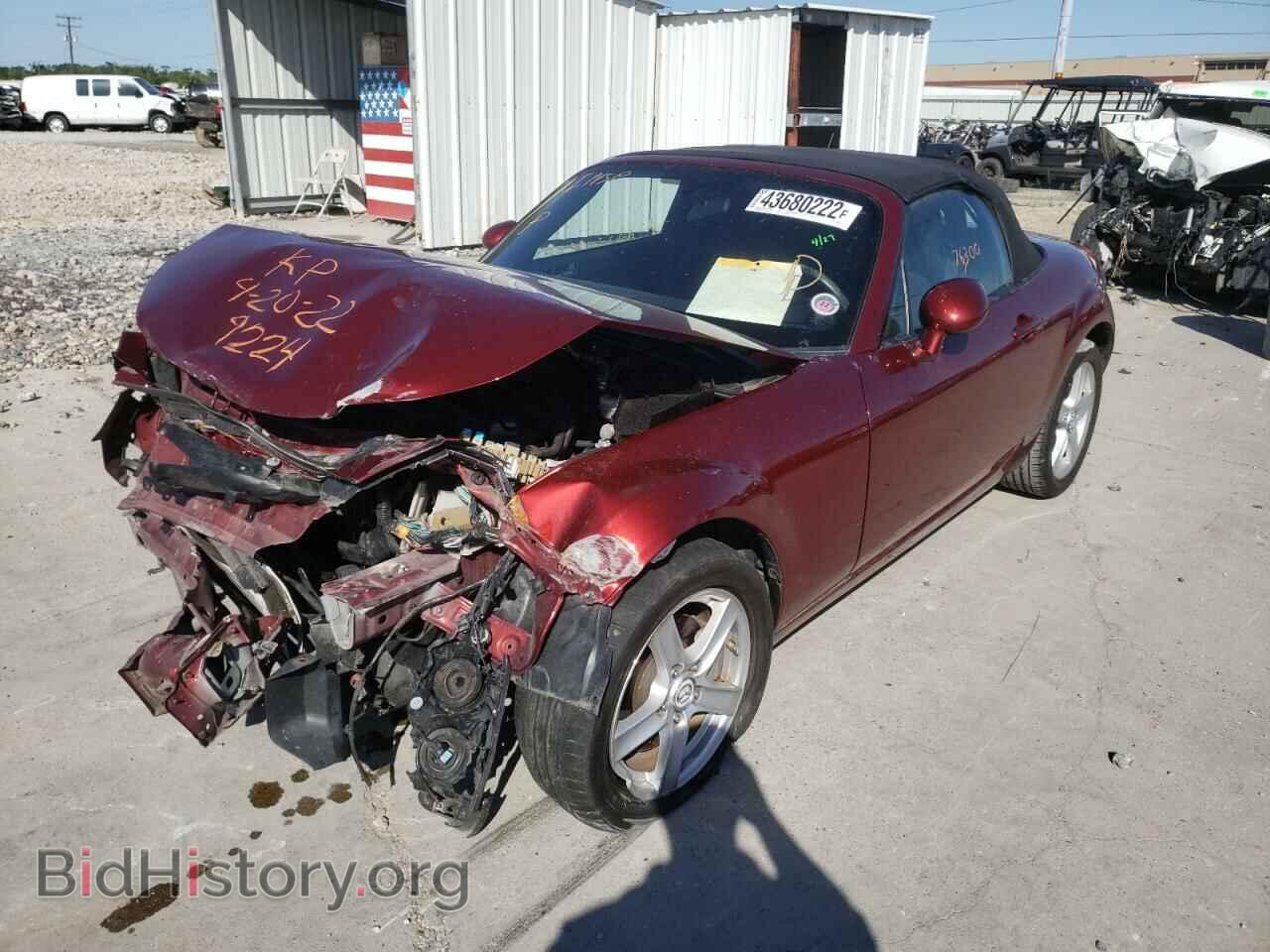 2008 MAZDA MX5 - VIN: JM1NC25F080139224 - Фото 2