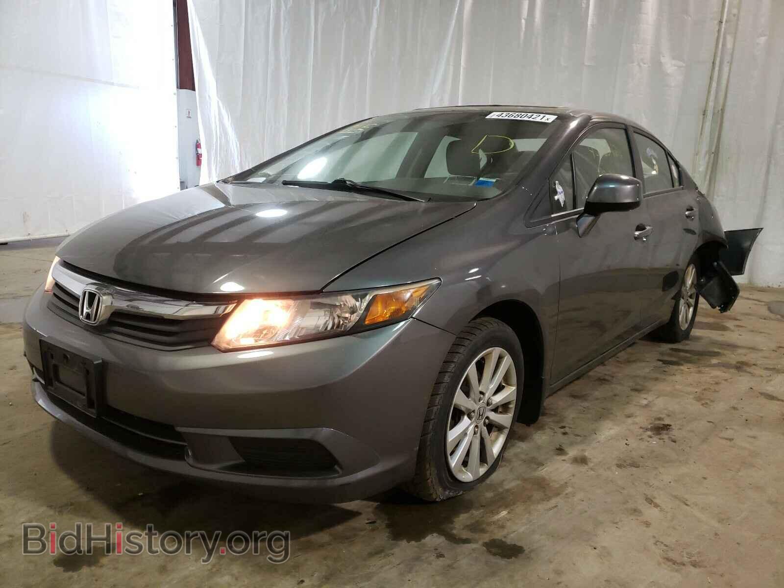 2012 HONDA CIVIC - VIN: 2HGFB2F91CH516701 - Фото 2