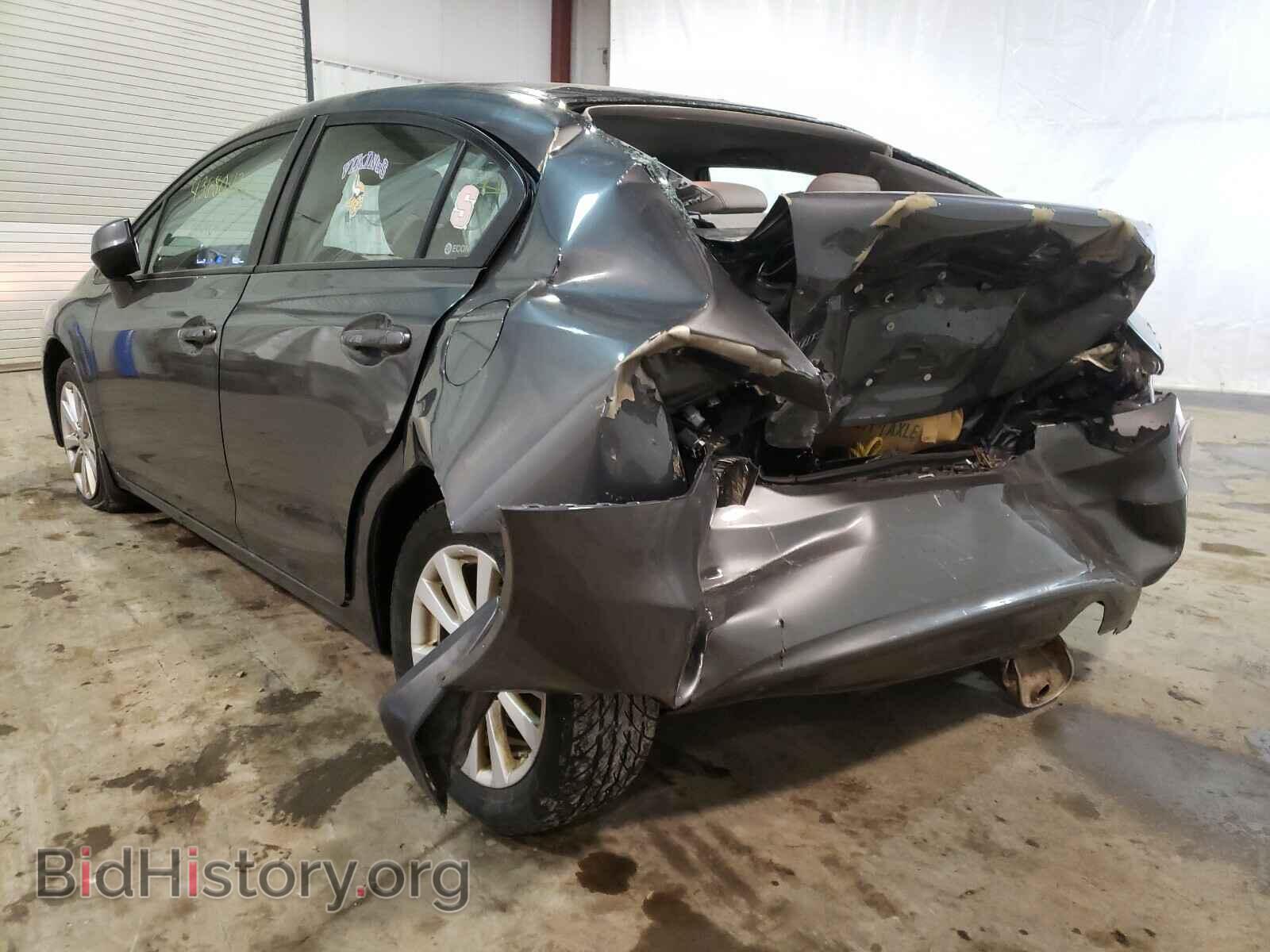 2012 HONDA CIVIC - VIN: 2HGFB2F91CH516701 - Фото 3