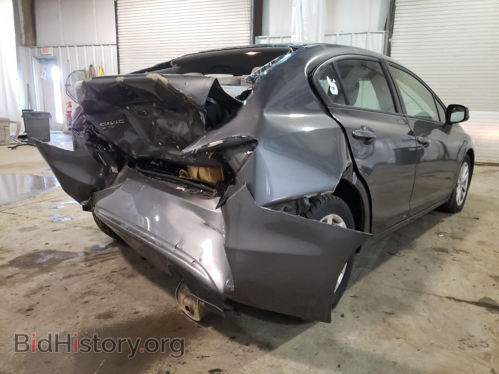 2012 HONDA CIVIC - VIN: 2HGFB2F91CH516701 - Фото 4