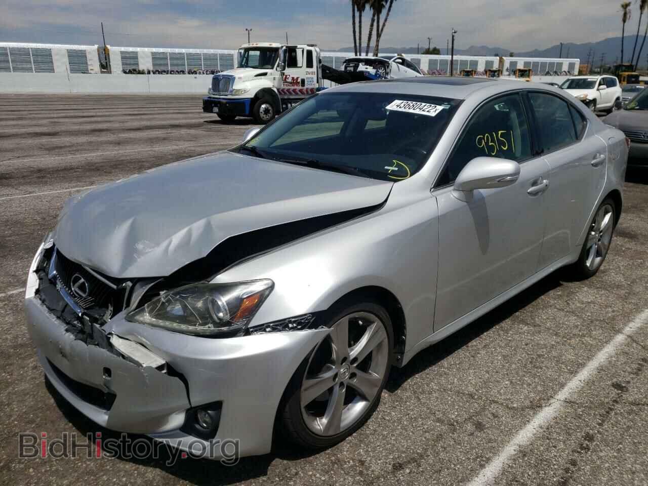2012 LEXUS IS - VIN: JTHBF5C22C5172067 - Фото 2