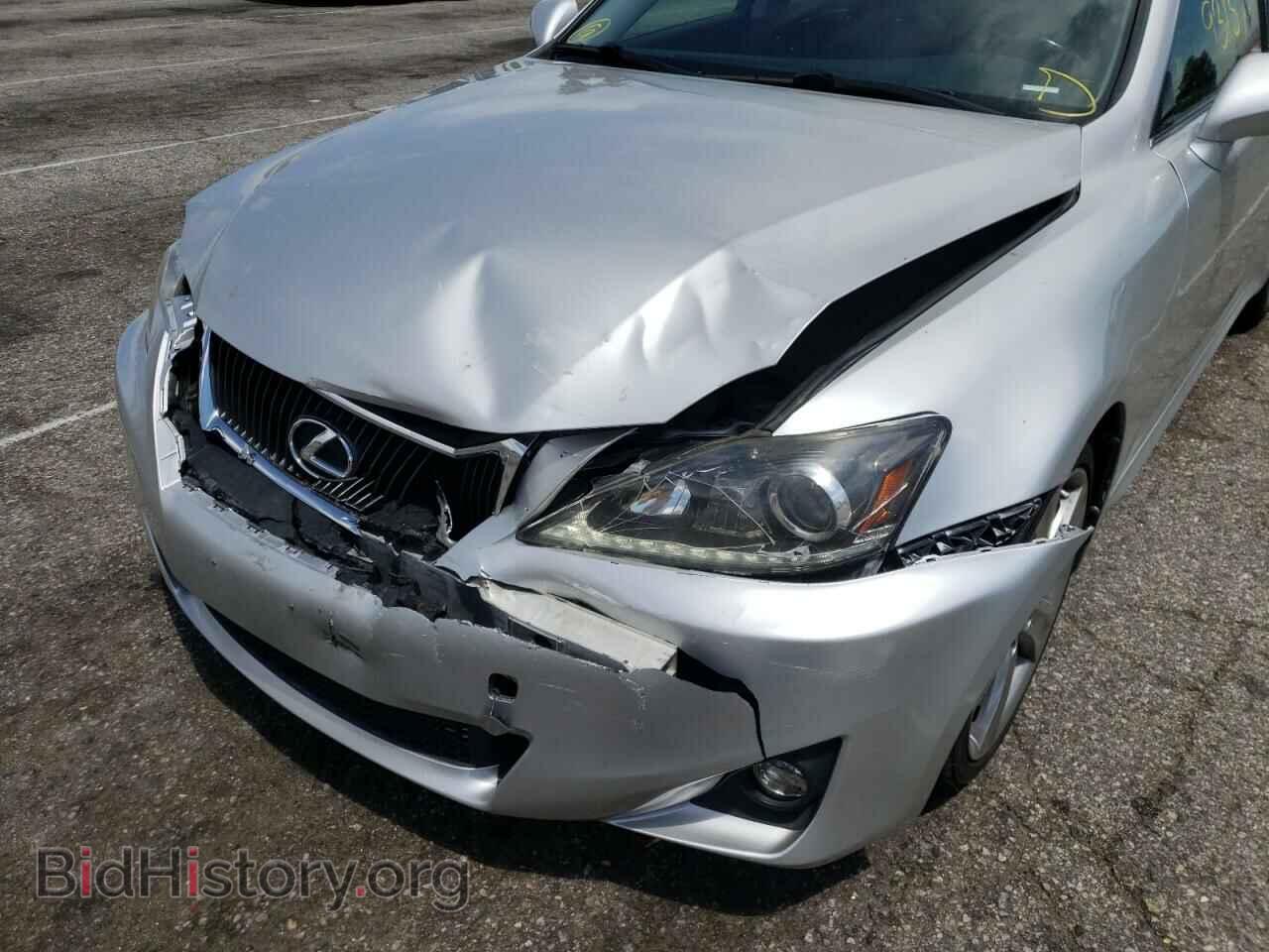 2012 LEXUS IS - VIN: JTHBF5C22C5172067 - Фото 9