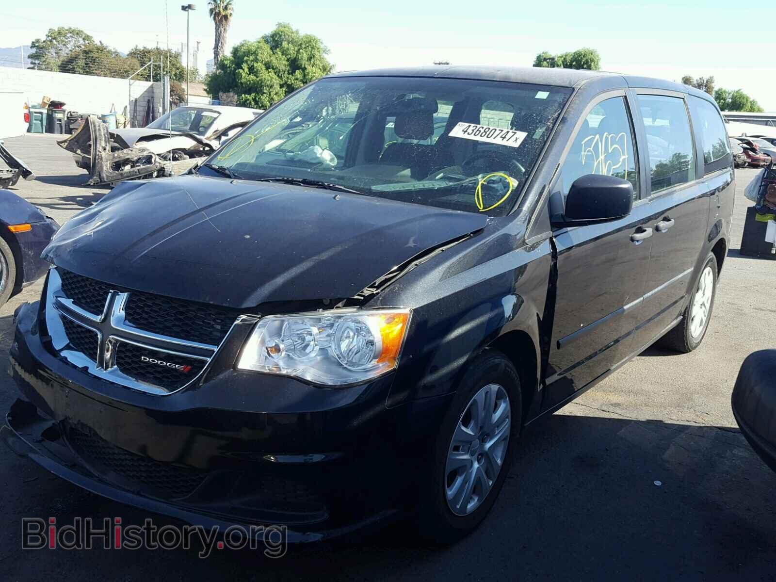 2014 DODGE CARAVAN - VIN: 2C4RDGBGXER379181 - Фото 2