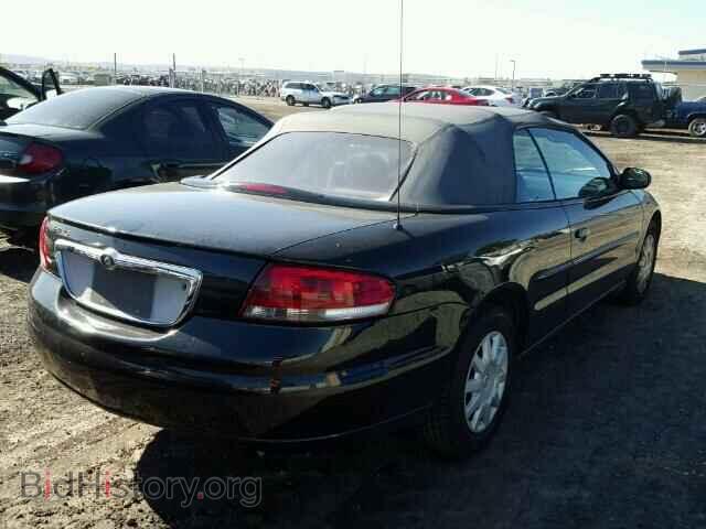 2004 CHRYSLER SEBRING - VIN: 1C3EL45X64N370554 - Фото 4