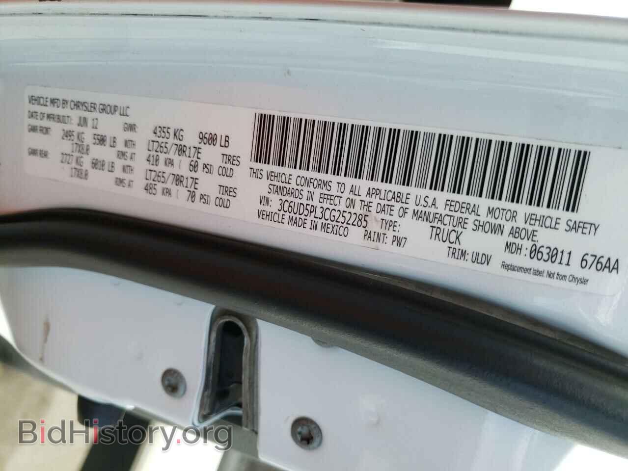 2012 DODGE RAM 2500 - VIN: 3C6UD5PL3CG252285 - Photo 10