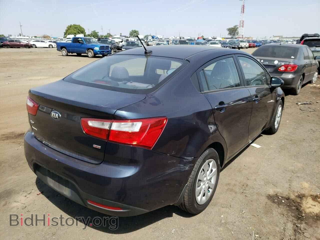 2014 KIA RIO - VIN: KNADM4A31E6330401 - Фото 4