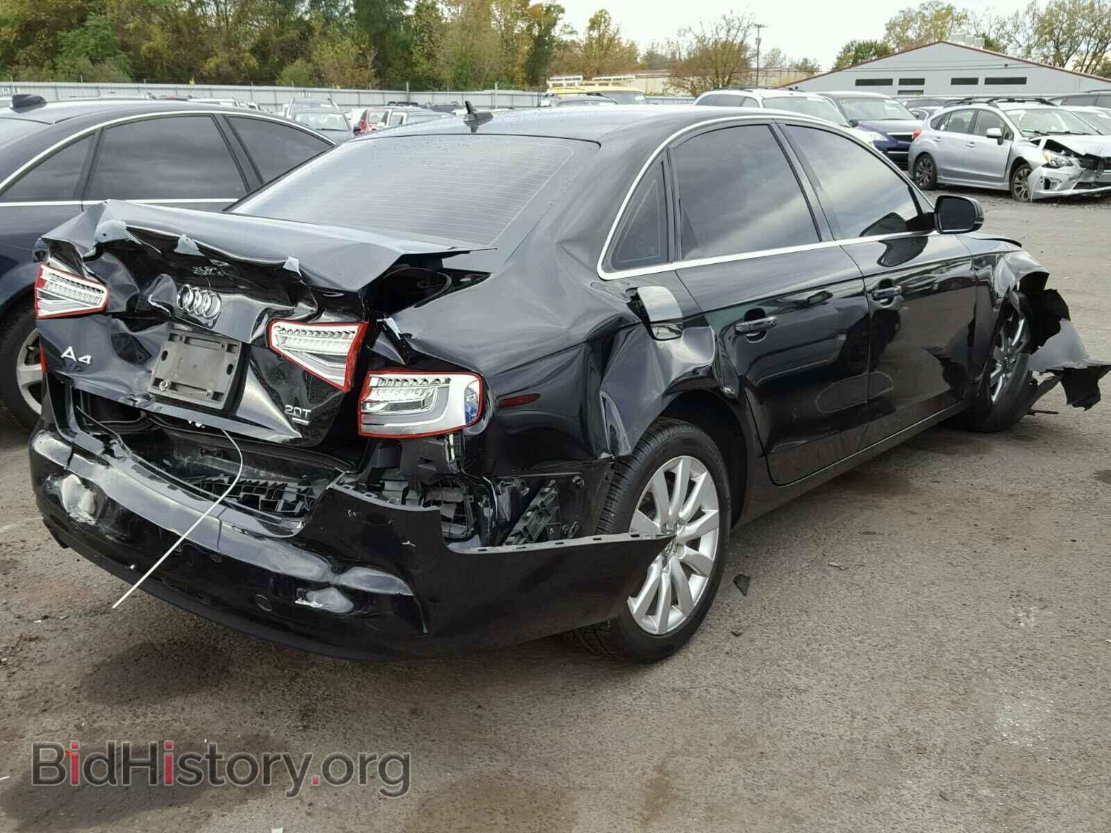 2013 AUDI A4 - VIN: WAUBFAFL7DN032805 - Photo 4