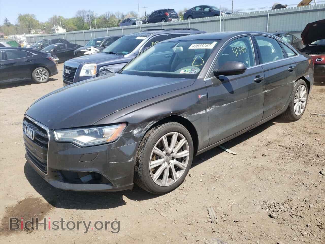 2014 AUDI A6 - VIN: WAUFGAFC2EN004734 - Фото 2