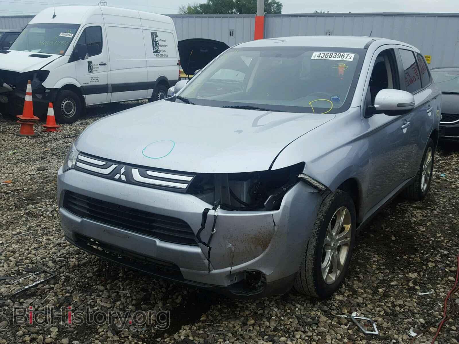 2014 MITSUBISHI OUTLANDER - VIN: JA4AZ3A33EZ013617 - Фото 2
