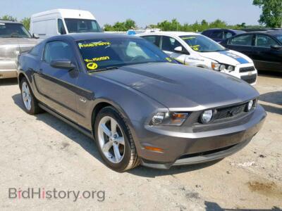 2011 Ford MUSTANG GT, серый — VIN 1ZVBP8CF1B5150527, Copart