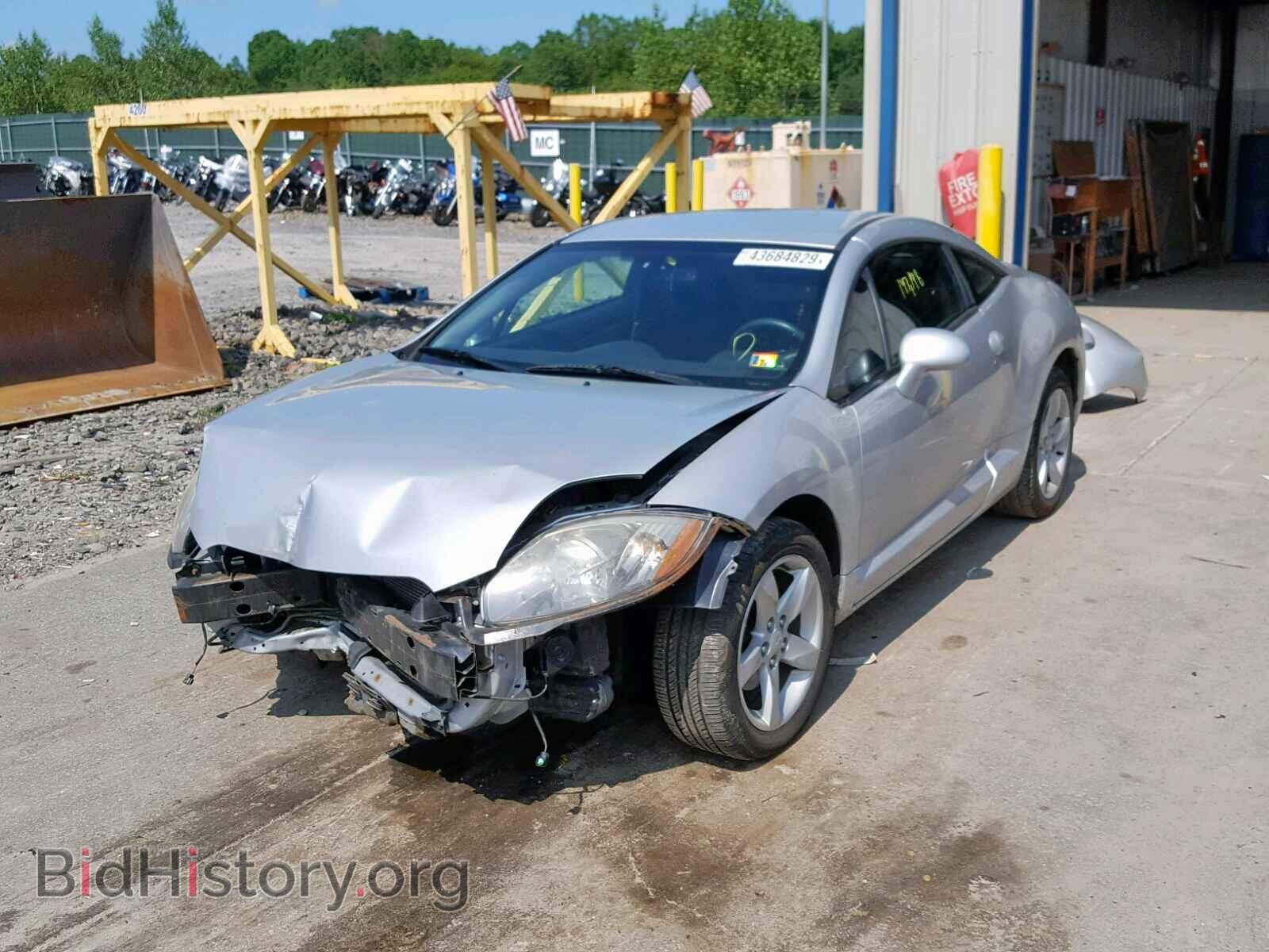 2007 MITSUBISHI ECLIPSE - VIN: 4A3AK24F87E067674 - Фото 2