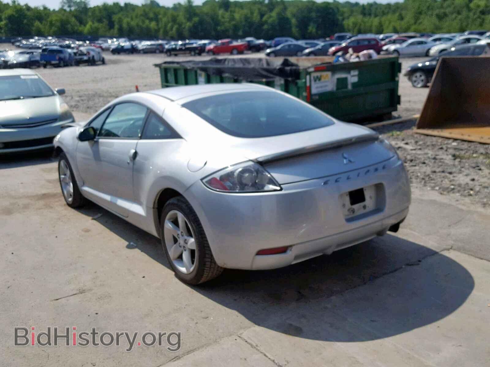 2007 MITSUBISHI ECLIPSE - VIN: 4A3AK24F87E067674 - Фото 3
