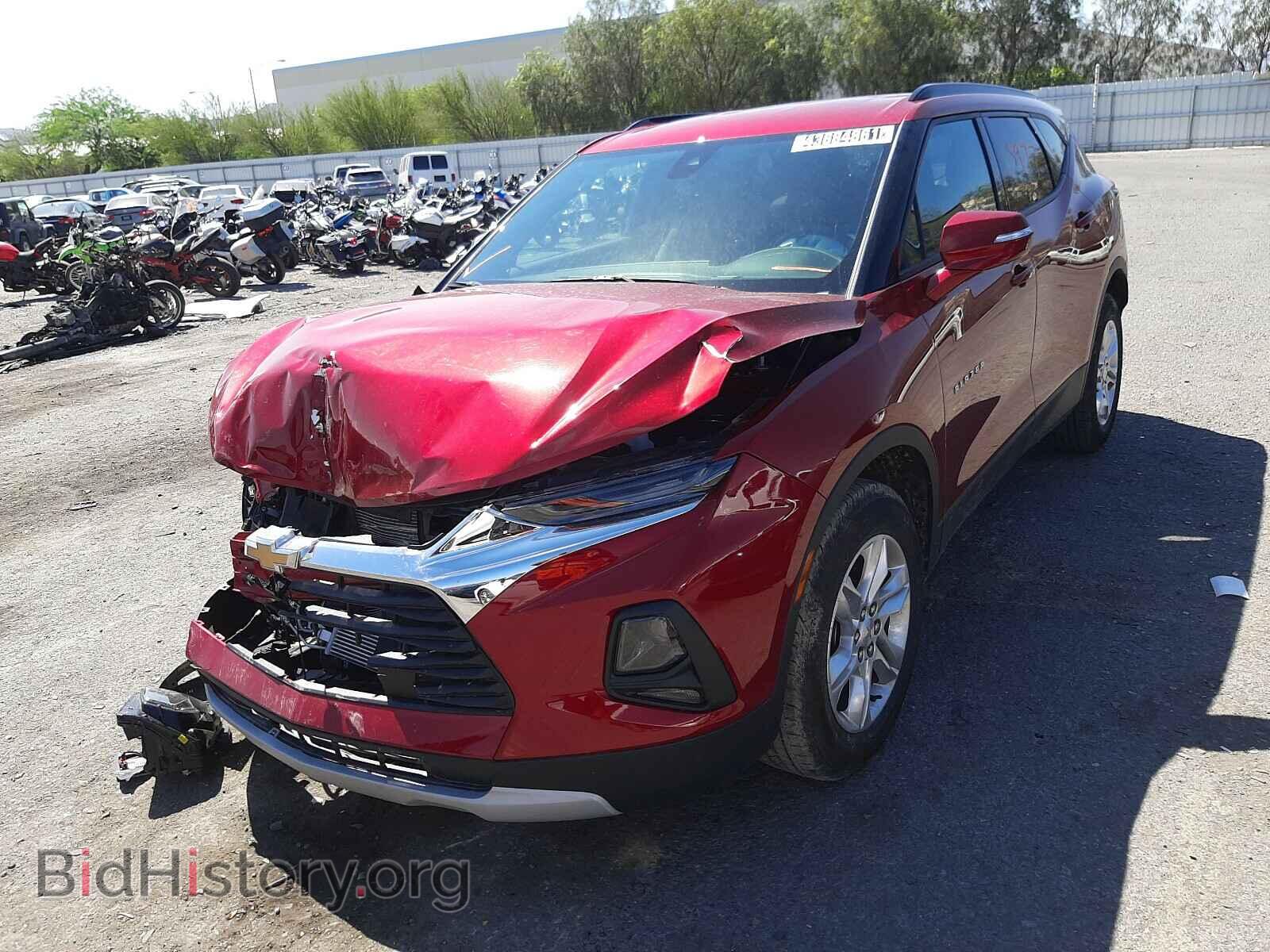 2021 CHEVROLET BLAZER - VIN: 3GNKBJRS3MS533981 - Фото 2