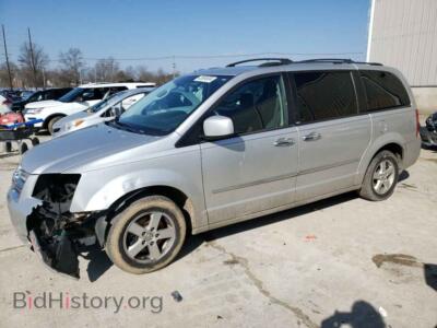 2010 Dodge CARAVAN SXT, silver — VIN 2D4RN5D13AR180531, Copart