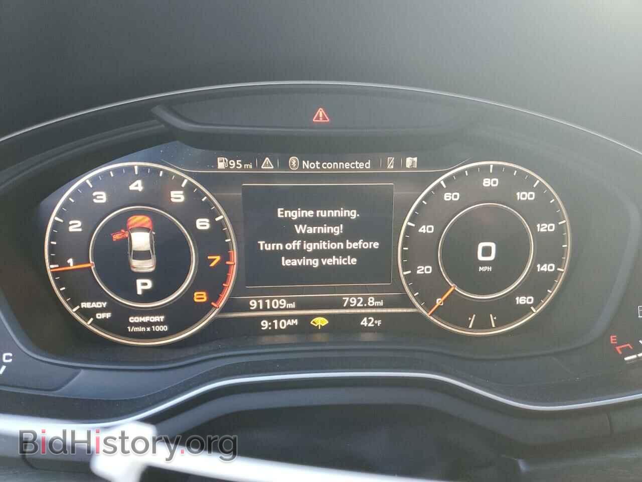 2017 AUDI A4 - VIN: WAUENAF49HN019066 - Фото 9