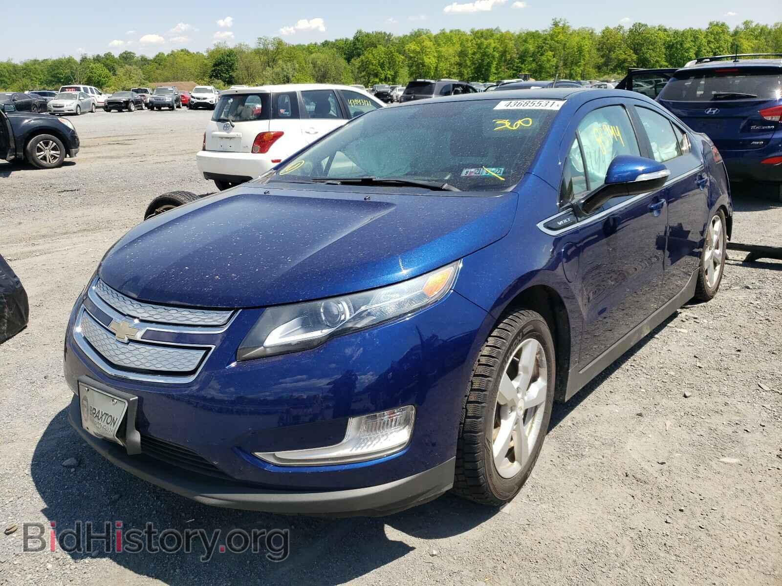 2012 CHEVROLET VOLT - VIN: 1G1RB6E48CU107528 - Фото 2
