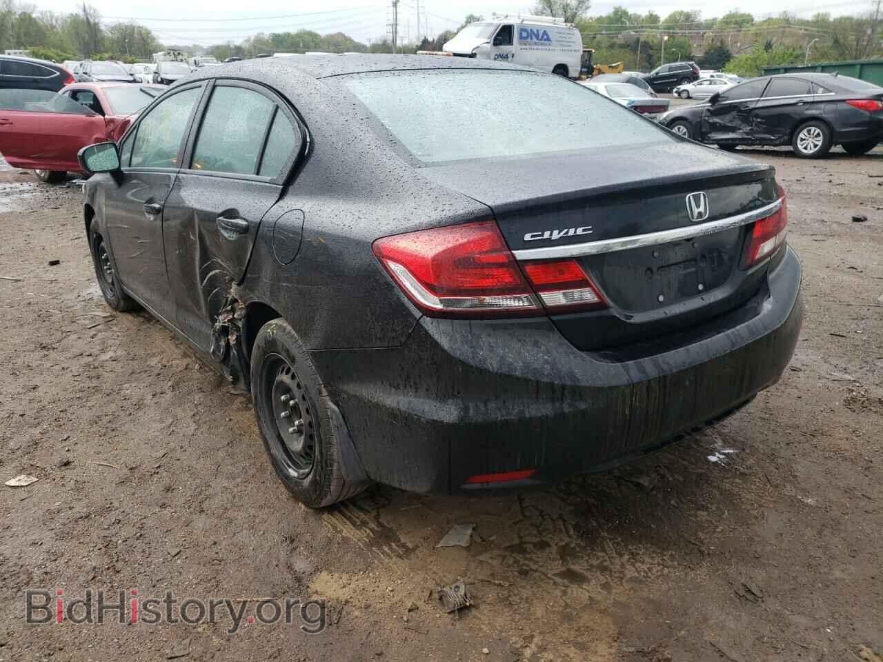 2014 HONDA CIVIC - VIN: 2HGFB2F53EH508521 - Фото 3