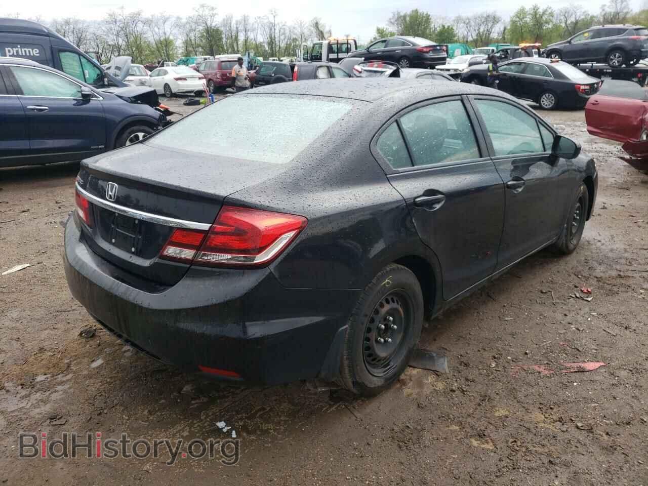 2014 HONDA CIVIC - VIN: 2HGFB2F53EH508521 - Фото 4