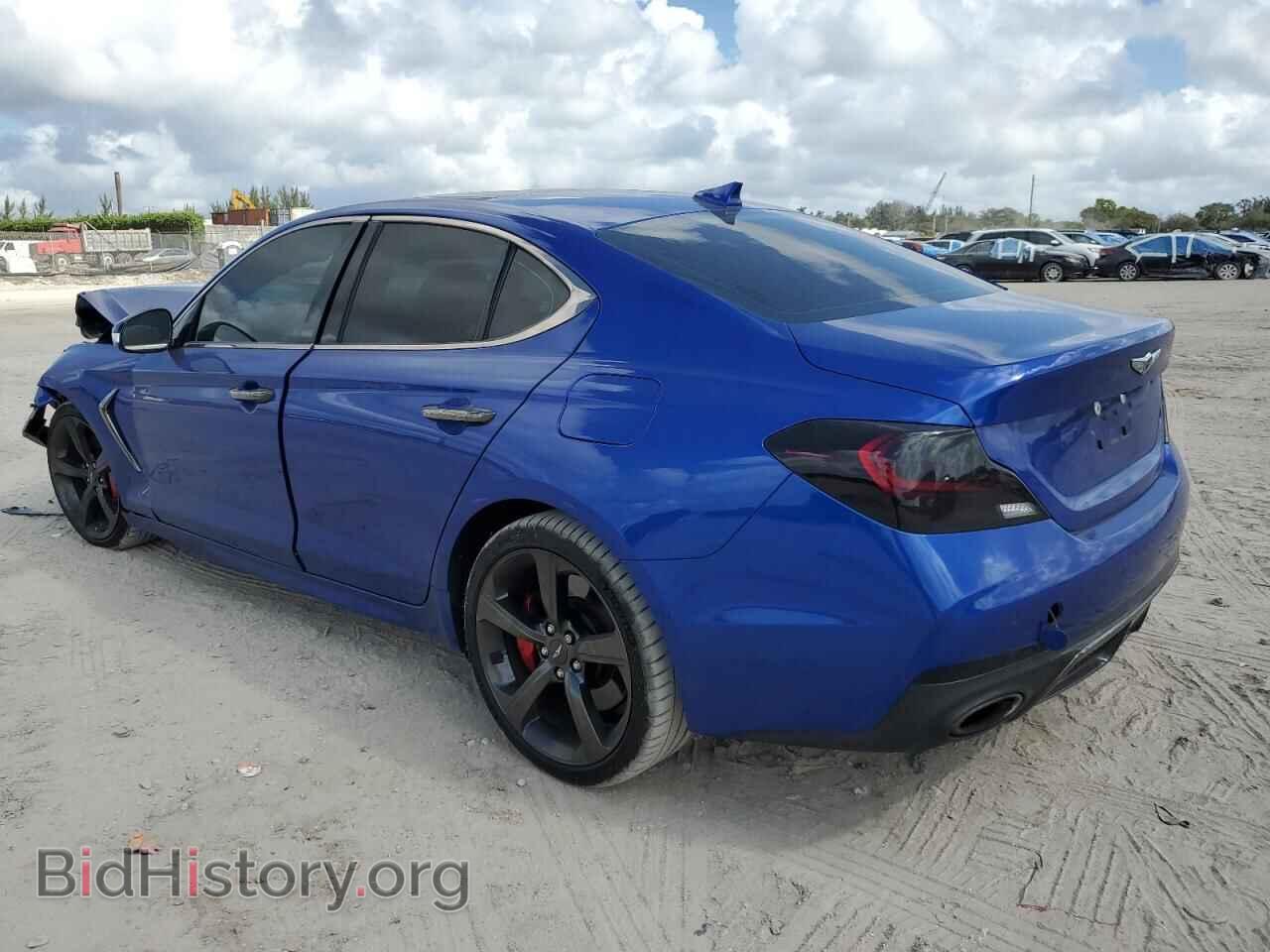 2020 GENESIS G70 - VIN: KMTG34LE9LU062368 - Фото 2