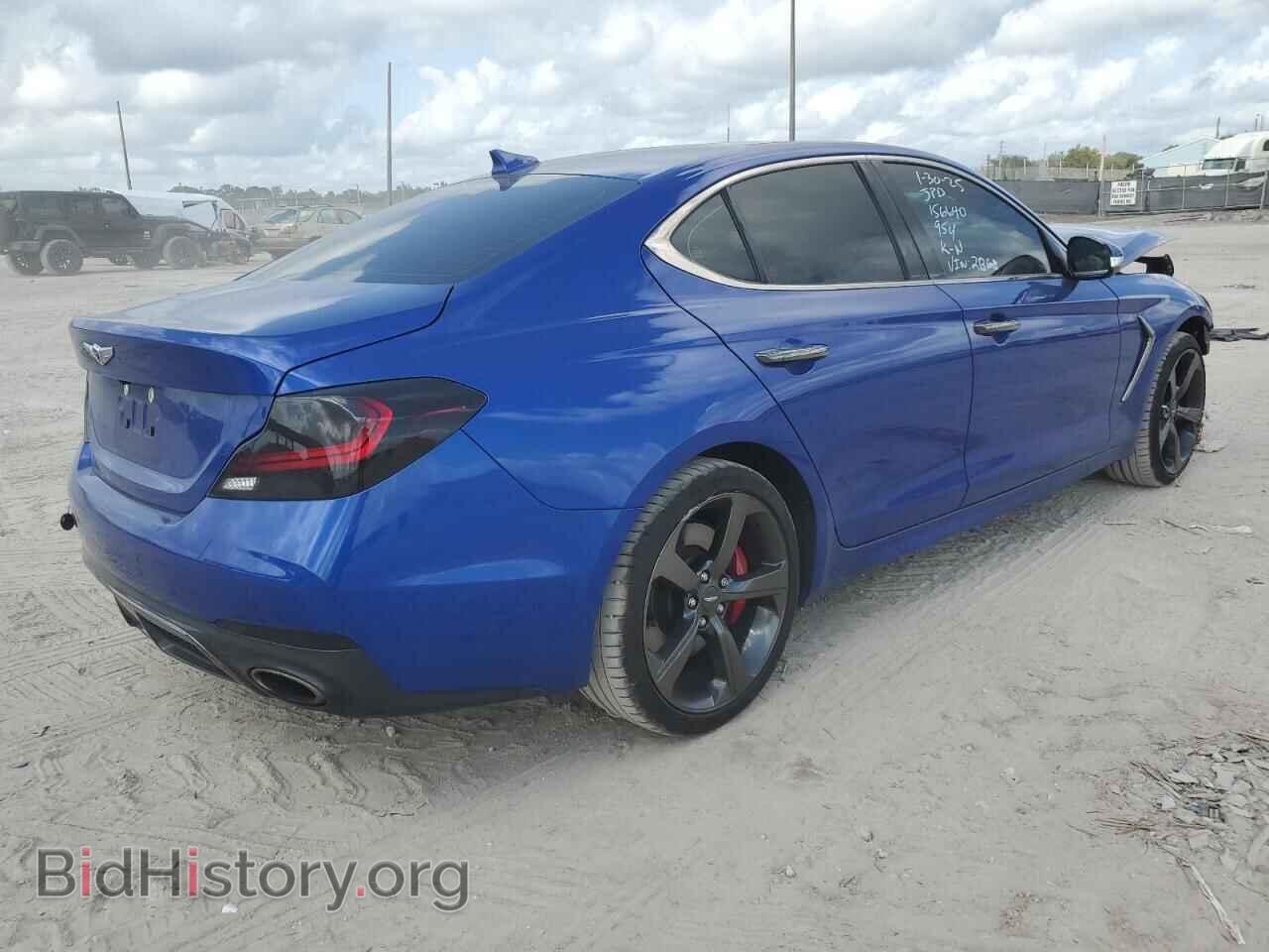 2020 GENESIS G70 - VIN: KMTG34LE9LU062368 - Фото 3