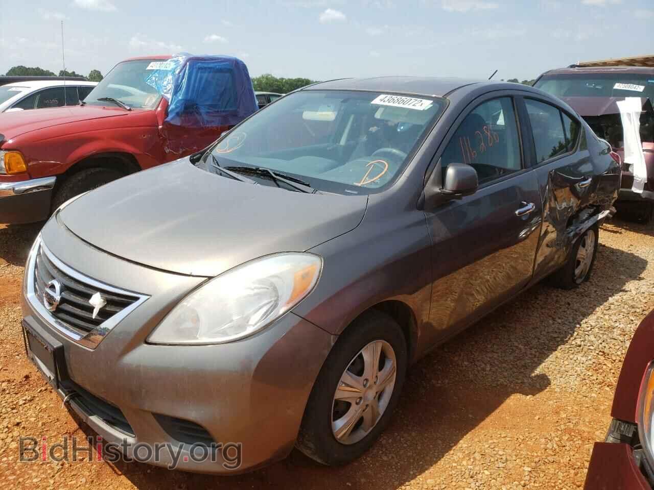 2012 NISSAN VERSA - VIN: 3N1CN7AP1CL829401 - Фото 2