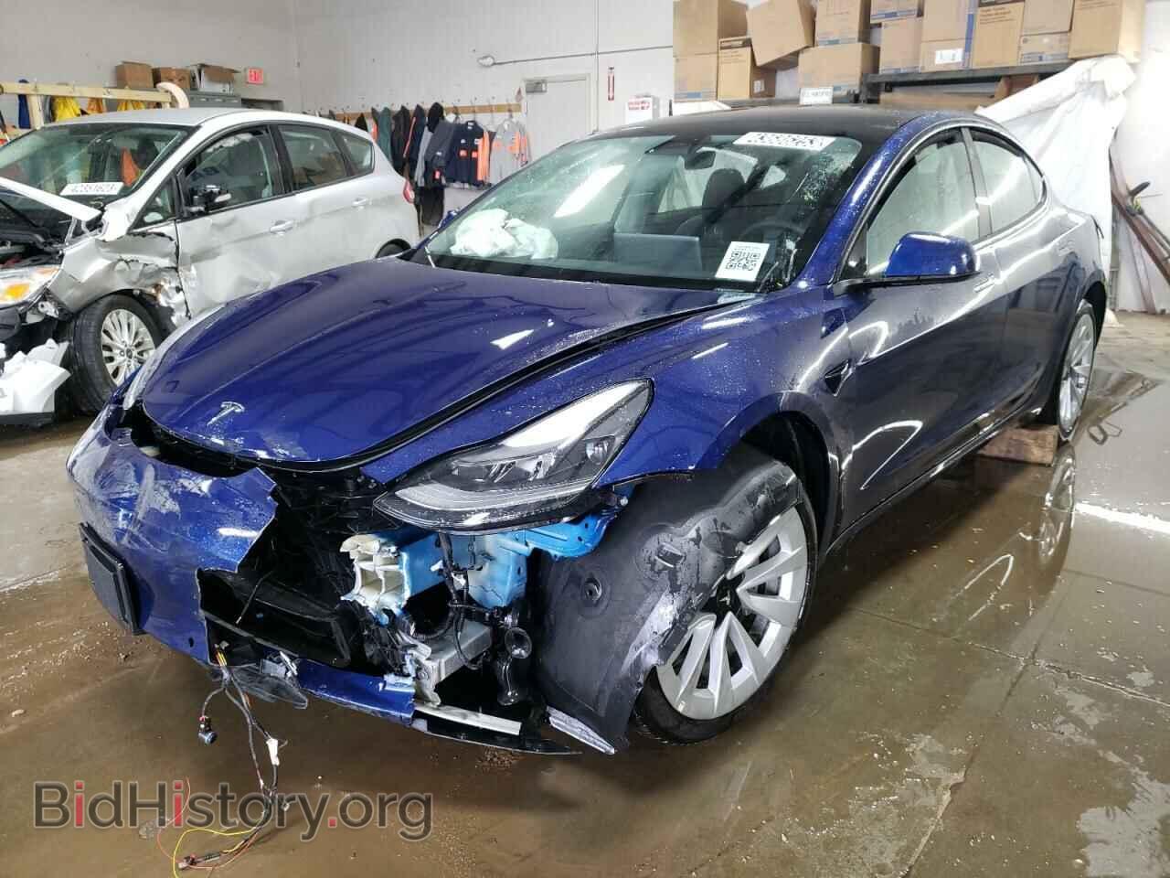 Фотография 5YJ3E1EA1NF368668 - TESLA MODEL 3 2022