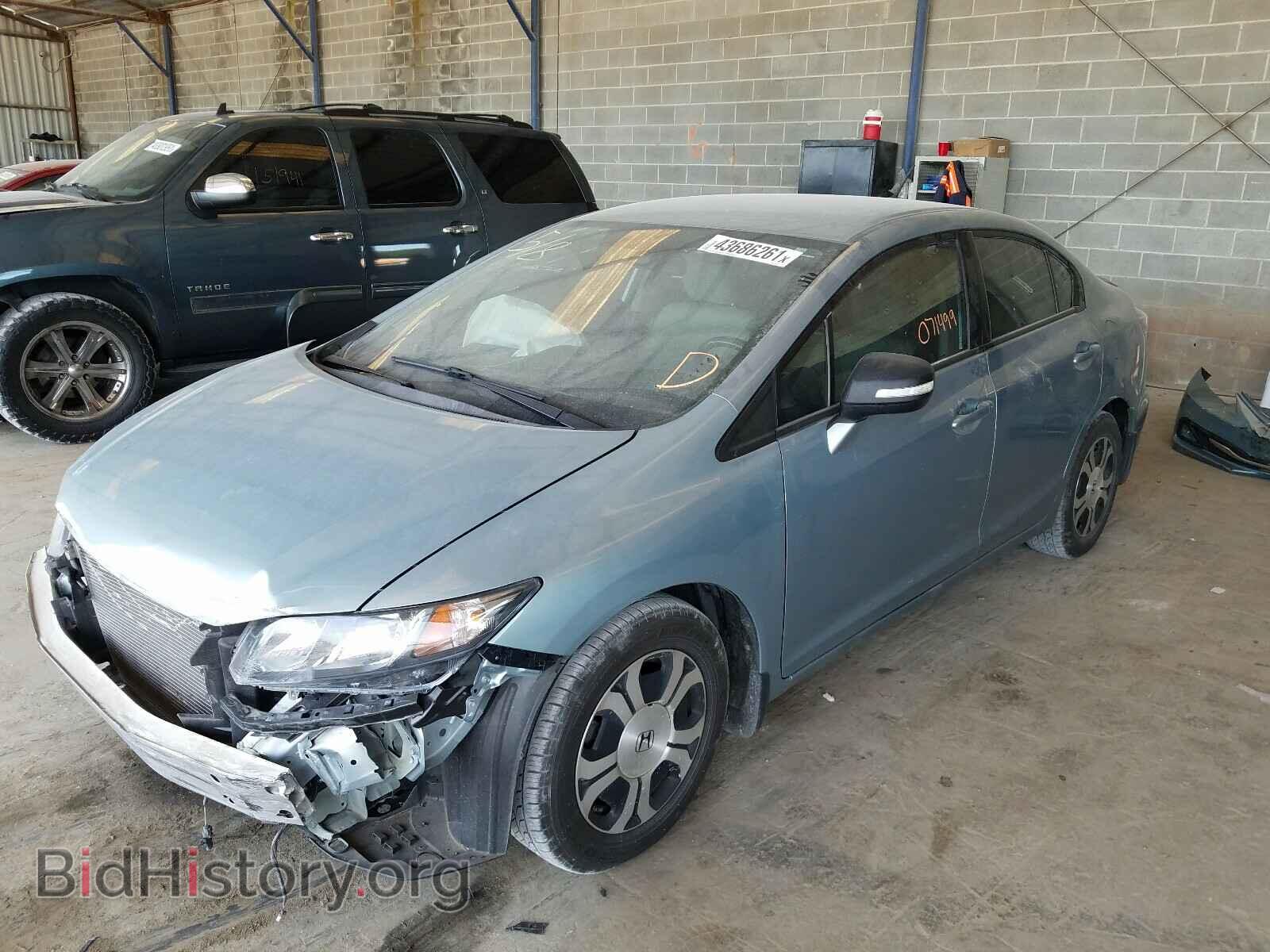 2013 HONDA CIVIC - VIN: 19XFB4F3XDE001229 - Фото 2