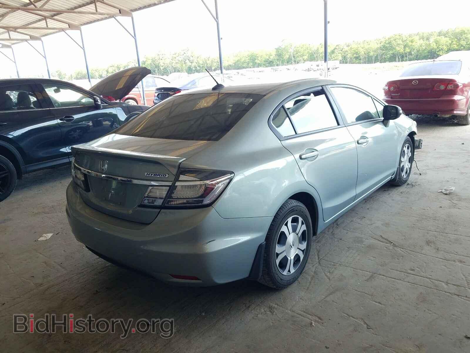 2013 HONDA CIVIC - VIN: 19XFB4F3XDE001229 - Фото 4