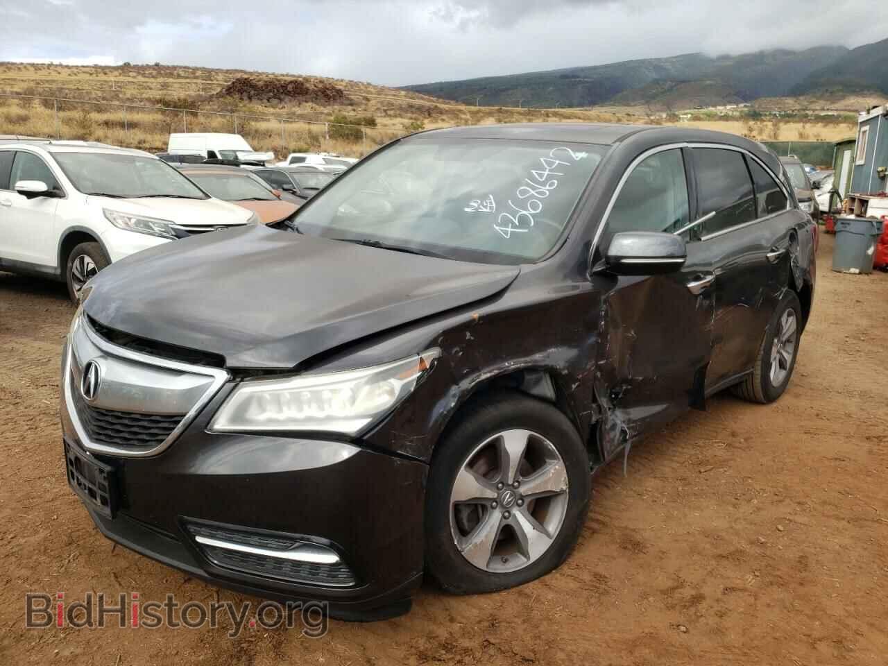 2015 ACURA MDX - VIN: 5FRYD3H21FB008776 - Фото 2