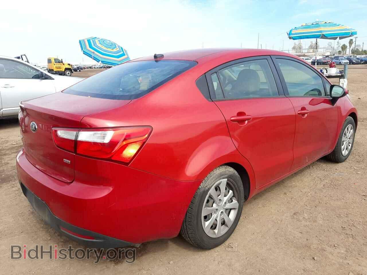 2015 KIA RIO - VIN: KNADM4A39F6521307 - Фото 3