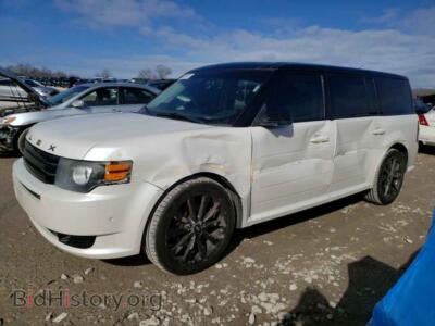 2011 Ford FLEX Flex Limit, white — VIN 2FMHK6DT6BBD17847, Copart